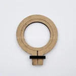 کارگاه گلدوزی مینیاتوری چوبی 8.7 - 7.2 دایره