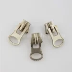 سرزیپ 8 فلزی دنده استخوانی نقره ای