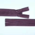 زیپ مخفی 20 بادمجانی مات روشن 863